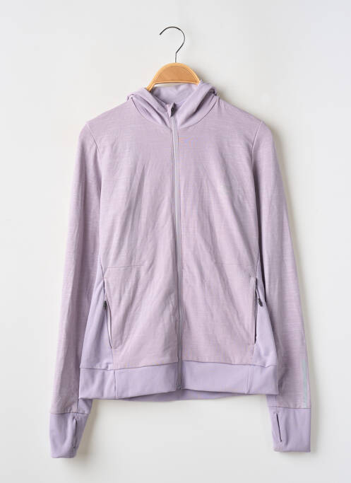 Veste casual violet DECATHLON pour femme