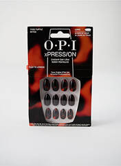 Vernis ou soin des ongles marron O.P.I pour femme seconde vue