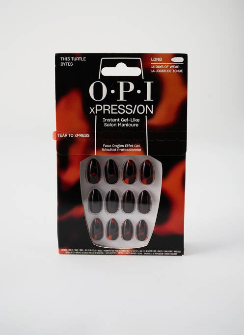 Vernis ou soin des ongles marron O.P.I pour femme