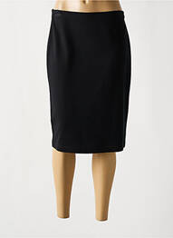 Jupe mi-longue taille haute noir BARBARA LEBEK femme