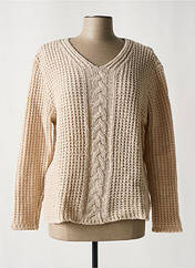Pull beige GRIFFON pour femme seconde vue
