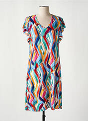 Robe mi-longue bleu MASSANA pour femme seconde vue