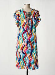 Robe mi-longue bleu MASSANA pour femme seconde vue