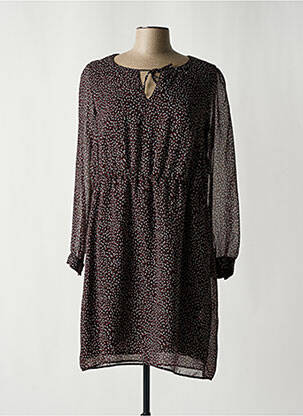 Robe Manches Longues Ever Me - Taille 40 (EU) - Couleur Brun - Style Décontracté élégant En Polyester