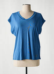 T-shirt bleu BARBARA LEBEK pour femme seconde vue