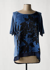 T-shirt bleu CAPUCCINO pour femme seconde vue