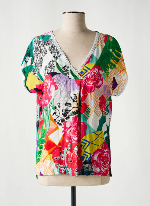 Blouse rouge MALOKA pour femme