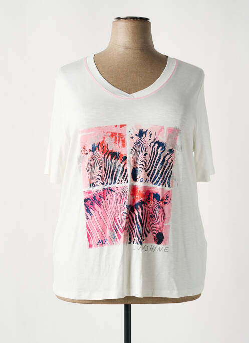 T-shirt blanc BARBARA LEBEK pour femme