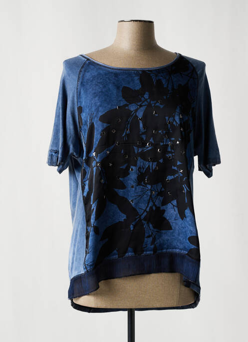 T-shirt bleu CAPUCCINO pour femme