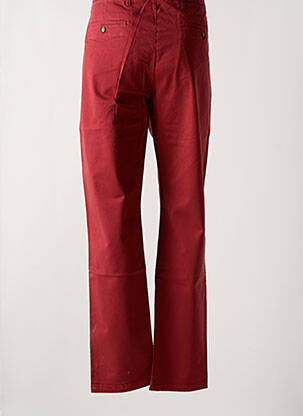 Pantalon chino tissage popeline taille normale rouge LEE COOPER homme