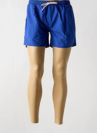 Short de bain effet matière satinée bleu LEE COOPER homme