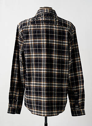 Chemise manches longues poches gris LEE COOPER homme