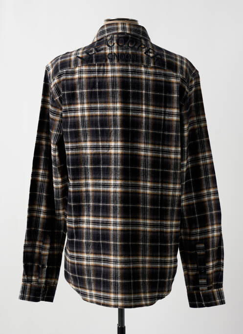 Chemise manches longues gris LEE COOPER pour homme