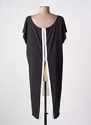 Tunique manches courtes coupe fluide blanc GIA VENTOLA femme