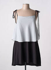 Robe mi-longue noir GIA VENTOLA pour femme seconde vue