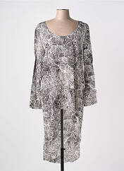 Tunique manches longues blanc GIA VENTOLA pour femme seconde vue