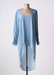 Tunique manches longues bleu GIA VENTOLA pour femme seconde vue