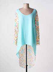 Tunique manches longues bleu GIA VENTOLA pour femme seconde vue