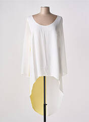 Tunique manches longues jaune GIA VENTOLA pour femme seconde vue