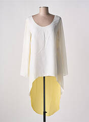 Tunique manches longues jaune GIA VENTOLA pour femme seconde vue