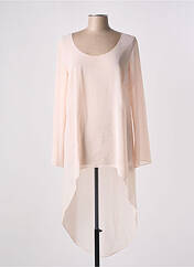 Tunique manches longues rose GIA VENTOLA pour femme seconde vue