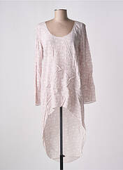 Tunique manches longues violet GIA VENTOLA pour femme seconde vue