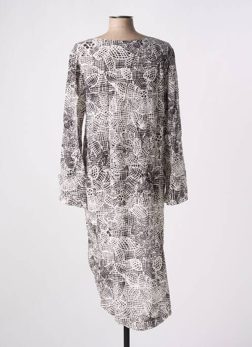 Tunique manches longues blanc GIA VENTOLA pour femme