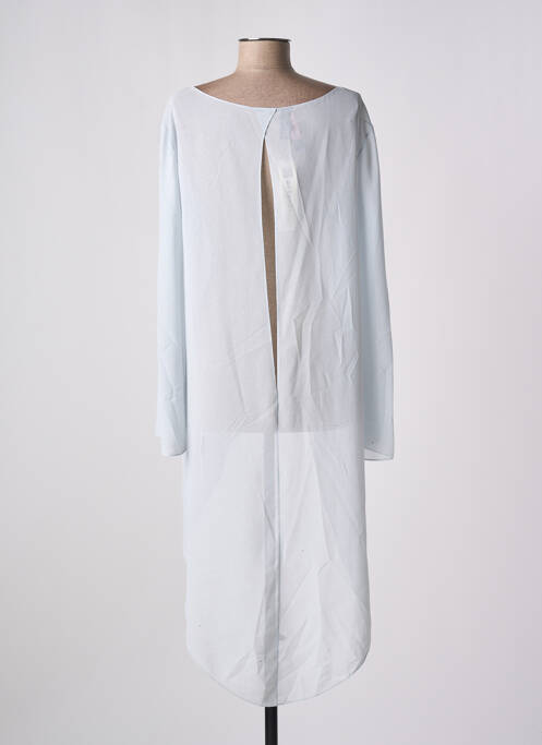 Tunique manches longues bleu GIA VENTOLA pour femme