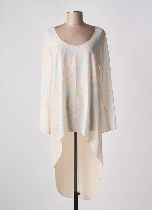 Tunique manches longues jaune GIA VENTOLA pour femme