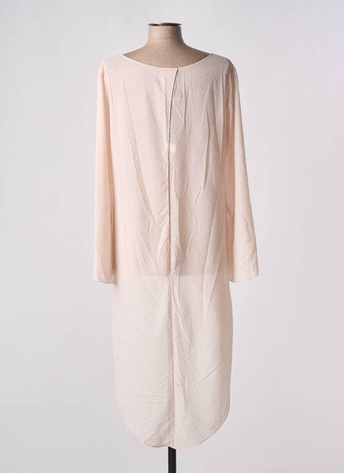 Tunique manches longues rose GIA VENTOLA pour femme