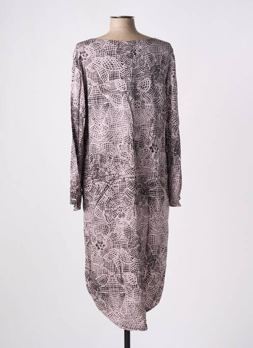 Tunique manches longues violet GIA VENTOLA pour femme