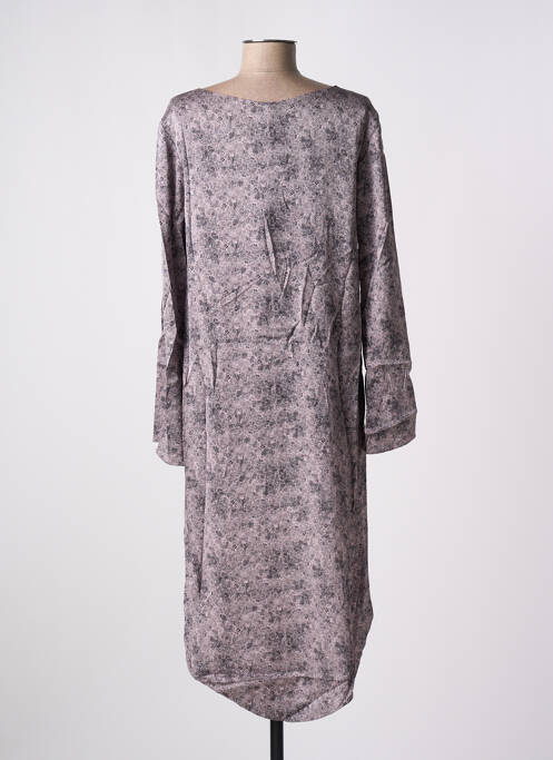 Tunique manches longues violet GIA VENTOLA pour femme