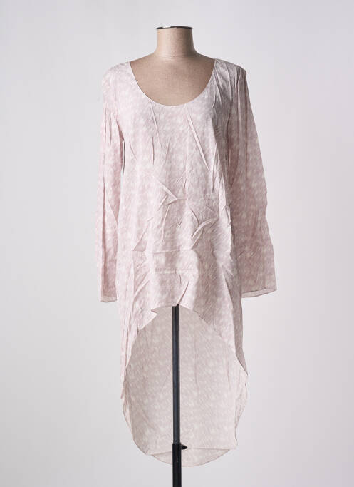 Tunique manches longues violet GIA VENTOLA pour femme