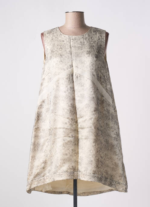 Tunique sans manche beige GIA VENTOLA pour femme