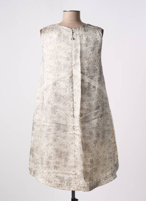 Tunique sans manche beige GIA VENTOLA femme