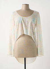 Blouse beige GIA VENTOLA pour femme seconde vue