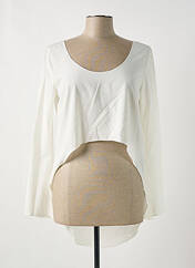 Blouse blanc GIA VENTOLA pour femme seconde vue