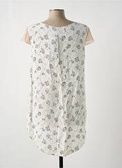 Blouse blanc GIA VENTOLA pour femme seconde vue
