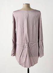 Blouse violet GIA VENTOLA pour femme seconde vue