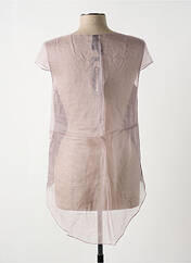 Blouse violet GIA VENTOLA pour femme seconde vue