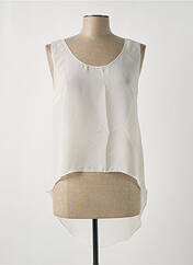 Top blanc GIA VENTOLA pour femme seconde vue