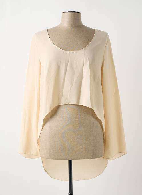 Blouse beige GIA VENTOLA pour femme
