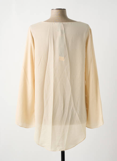 Blouse beige GIA VENTOLA pour femme