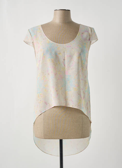 Blouse beige GIA VENTOLA pour femme