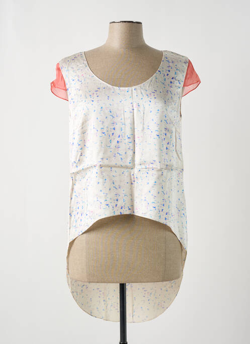 Blouse beige GIA VENTOLA pour femme