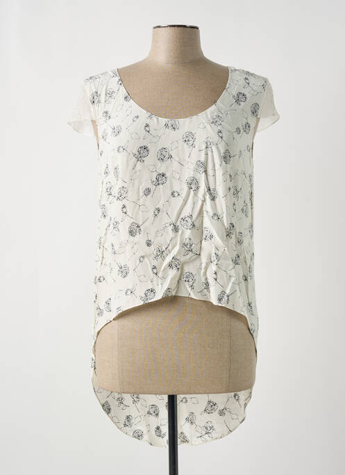 Blouse blanc GIA VENTOLA pour femme