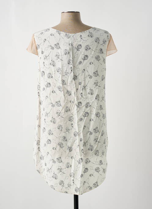 Blouse blanc GIA VENTOLA pour femme