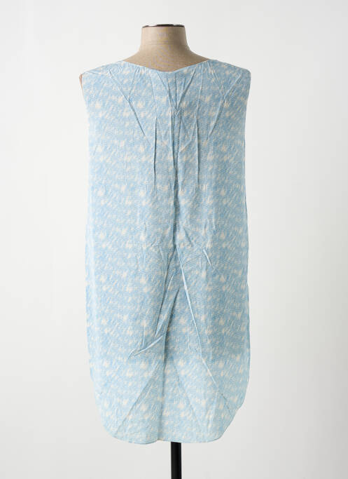 Blouse bleu GIA VENTOLA pour femme