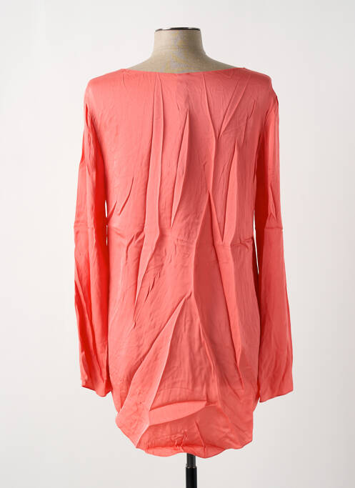 Blouse orange GIA VENTOLA pour femme
