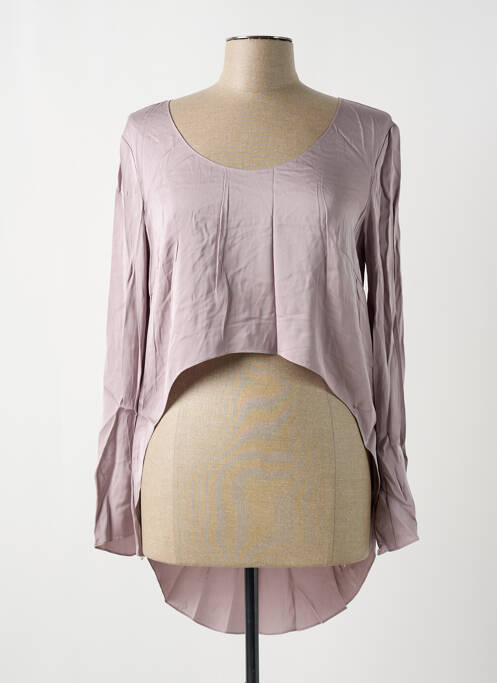 Blouse violet GIA VENTOLA pour femme